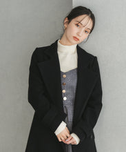 画像をギャラリービューアに読み込む, 【再入荷】スタンドカラーロングコート/TT548605
