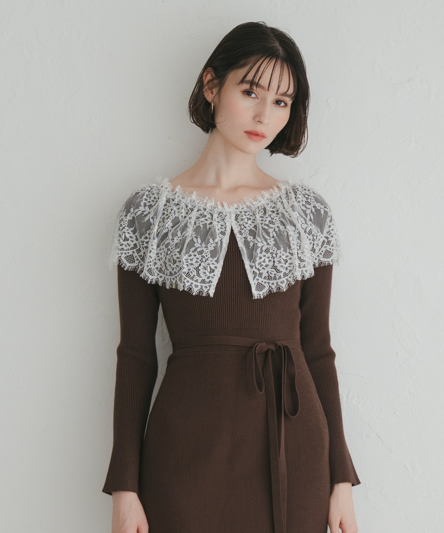 ビックレース衿マーメイドワンピース/TT547410 – MISCH MASCH|31 Sons