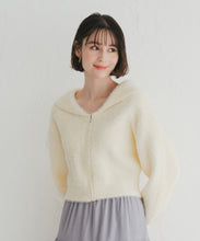 画像をギャラリービューアに読み込む, ふわふわセーラーカラーニット/TT548407

