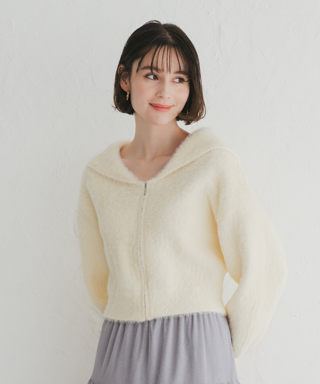 ふわふわセーラーカラーニット/TT548407