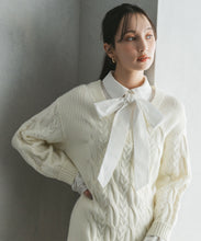 画像をギャラリービューアに読み込む, シャツレイヤードケーブルワンピース/TT547415
