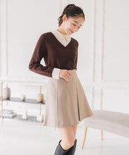 画像をギャラリービューアに読み込む, レースシャツドッキングニット/MM548319
