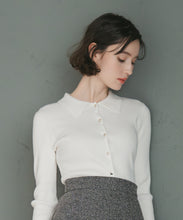 画像をギャラリービューアに読み込む, 衿付袖フレアニット/TT548312

