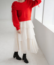 画像をギャラリービューアに読み込む, ティアードイレヘムスカート/TT547208

