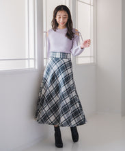 画像をギャラリービューアに読み込む, ロービングチェックサーキュラースカート/MM547221
