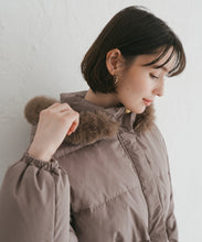 画像をギャラリービューアに読み込む, フードファー付ショートダウン/TT548602
