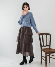 画像をギャラリービューアに読み込む, ティアードイレヘムスカート/TT547208
