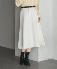 画像をギャラリービューアに読み込む, ベルト付きミディフレアスカート/TT547209

