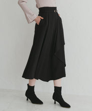 画像をギャラリービューアに読み込む, ベルト付きアシメフレアスカート/TT547216
