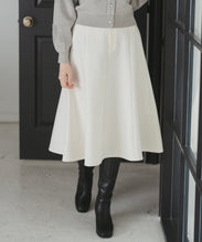 画像をギャラリービューアに読み込む, ベルト付きミディフレアスカート/TT547209
