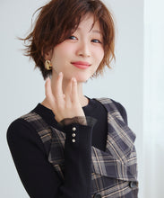 画像をギャラリービューアに読み込む, チェックトレンチジャンスカ/MM547414
