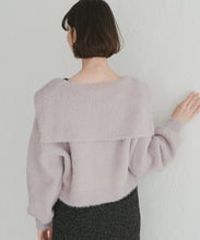 画像をギャラリービューアに読み込む, ふわふわセーラーカラーニット/TT548407
