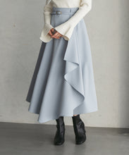 画像をギャラリービューアに読み込む, ベルト付きアシメフレアスカート/TT547216
