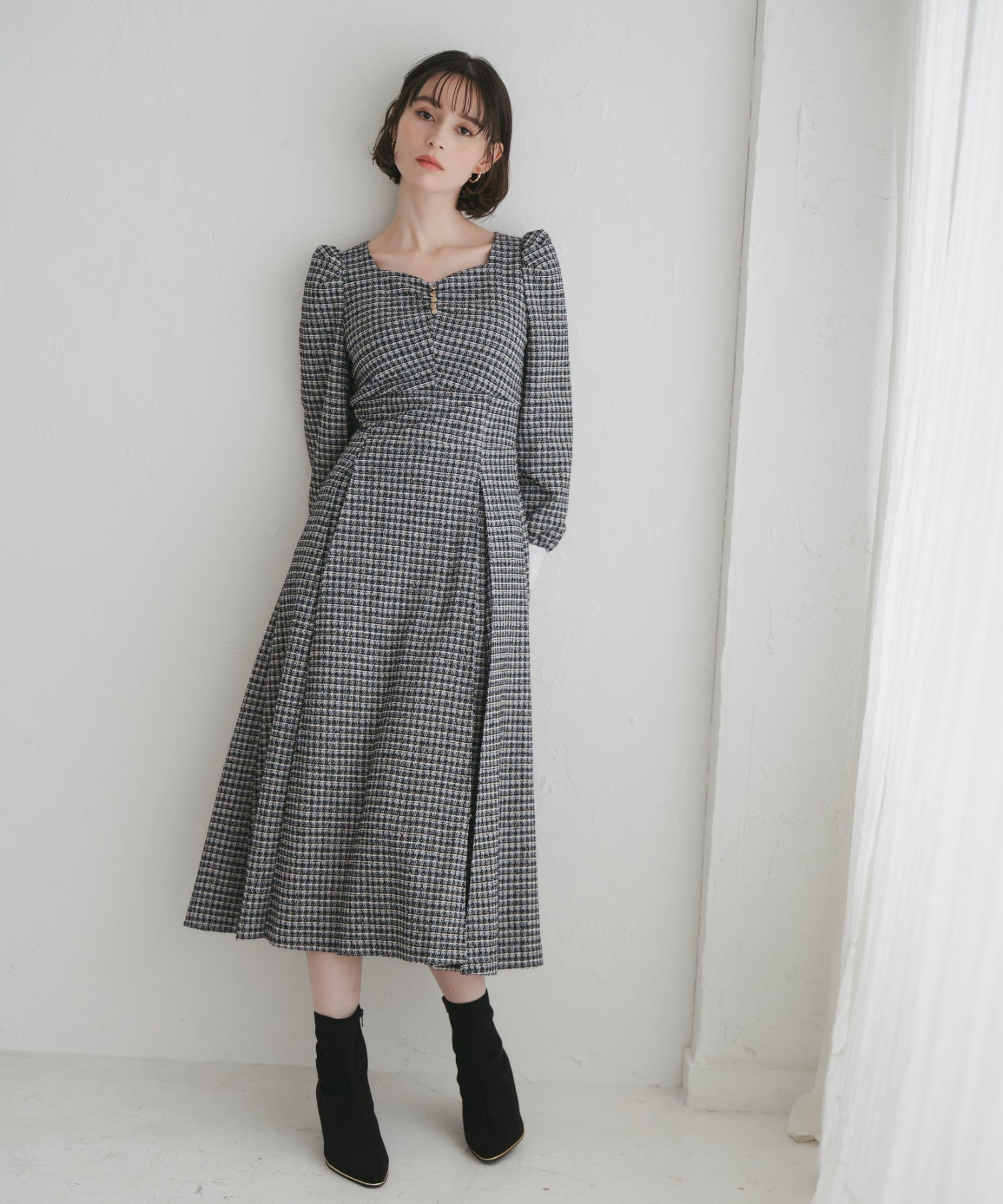 カットツイードフレアワンピース/TT547416 – MISCH MASCH|31 Sons de mode