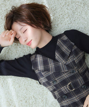 画像をギャラリービューアに読み込む, チェックトレンチジャンスカ/MM547414
