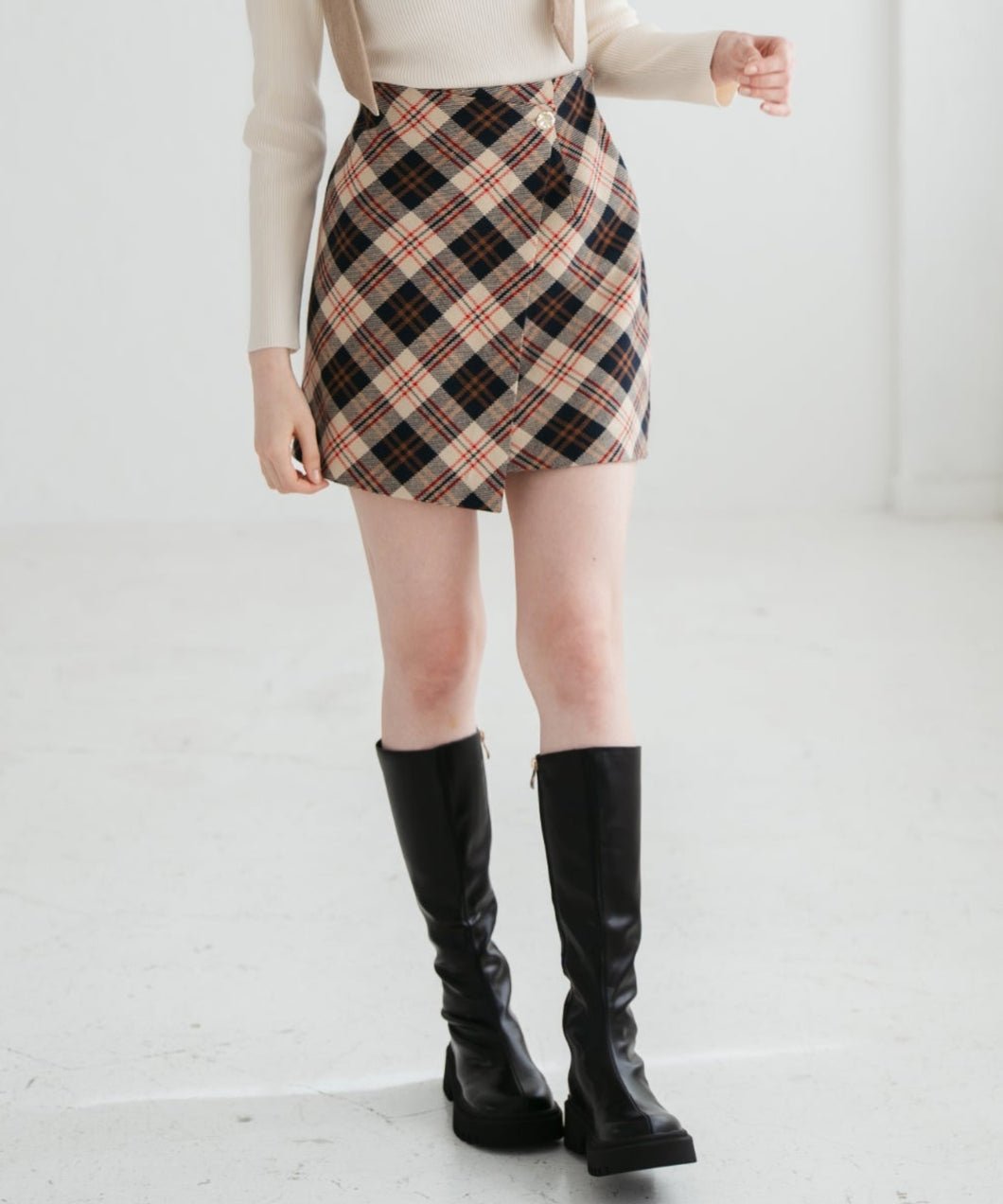 ラップミニスカート/TT537213