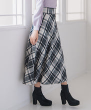画像をギャラリービューアに読み込む, ロービングチェックサーキュラースカート/MM547221
