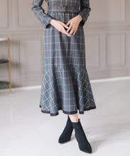 画像をギャラリービューアに読み込む, ウィンドペンチェックワンピース /MM547417
