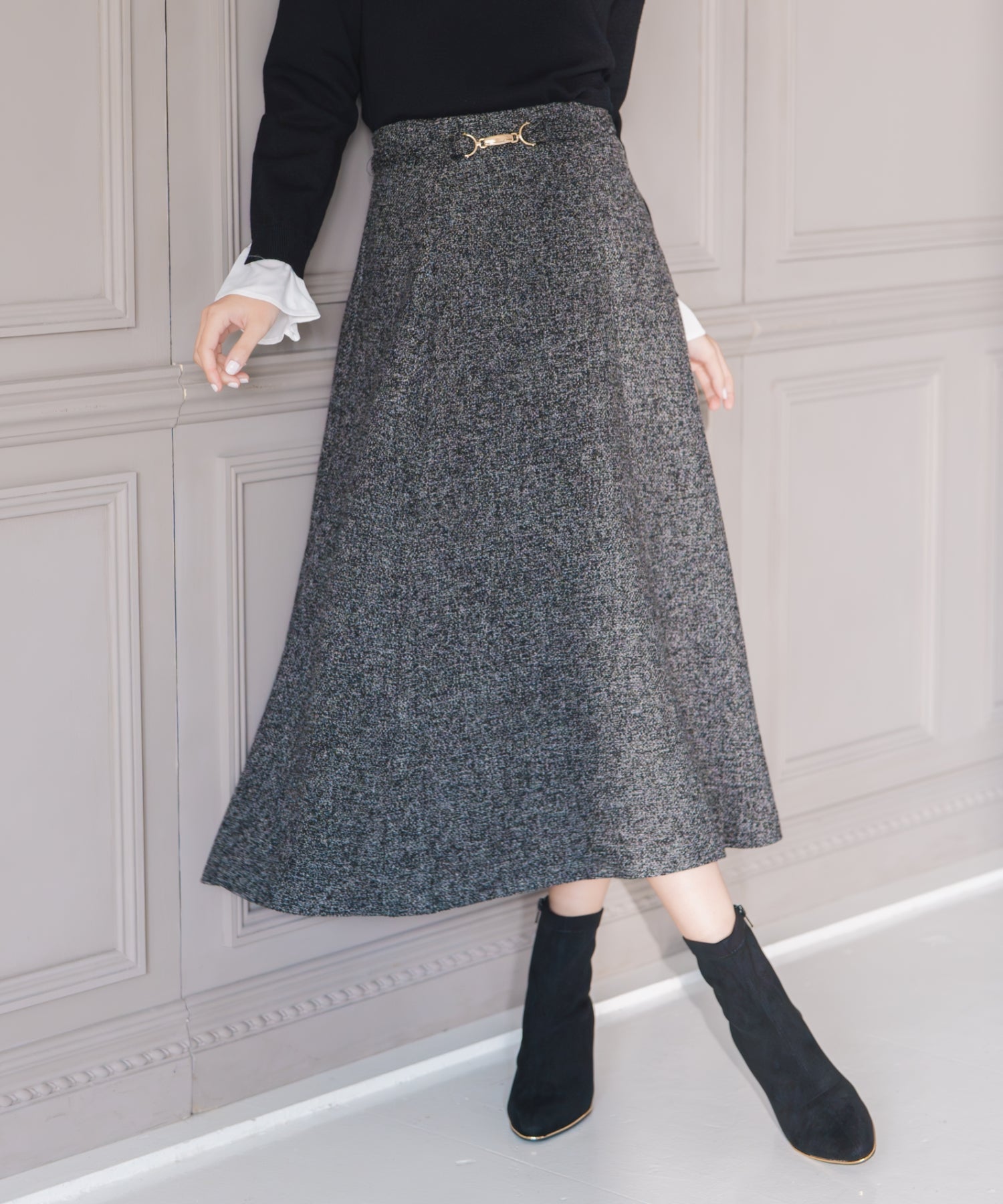 ビット付きベルトフレアスカート/MM547223 – MISCH MASCH|31 Sons de mode