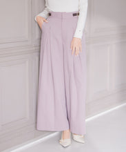 画像をギャラリービューアに読み込む, サイドベルト付きワイドパンツ/MM547301
