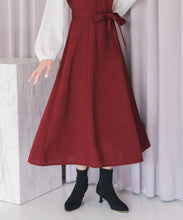 画像をギャラリービューアに読み込む, 【WEB限定予約販売/11月中旬発売予定】ビスチェ風ツイードドッキングワンピース/MM547421
