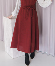 画像をギャラリービューアに読み込む, 【WEB限定予約販売/11月中旬発売予定】ビスチェ風ツイードドッキングワンピース/MM547421
