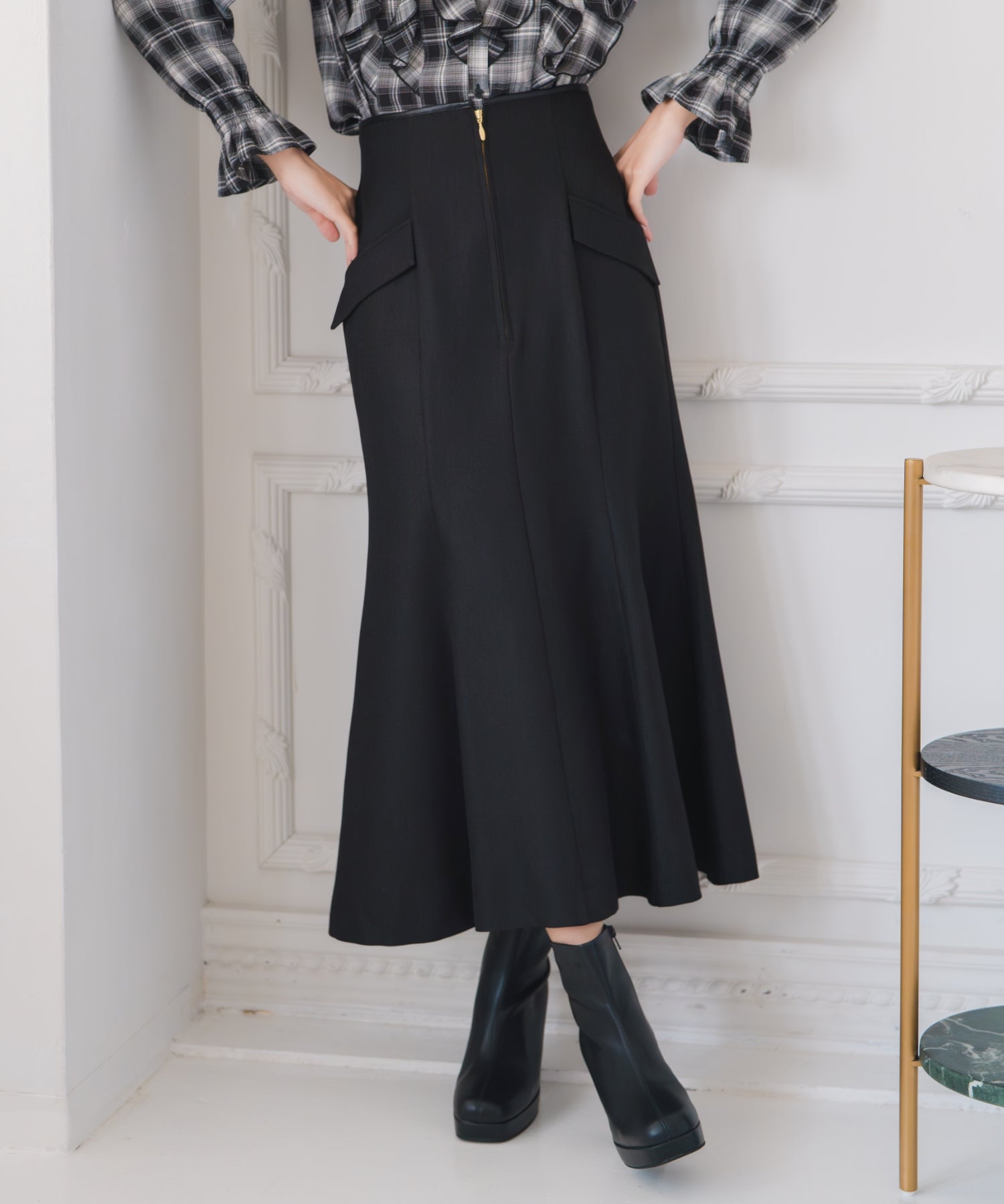 フロントジップマーメイドスカート/MM547216 – MISCH MASCH|31 Sons de