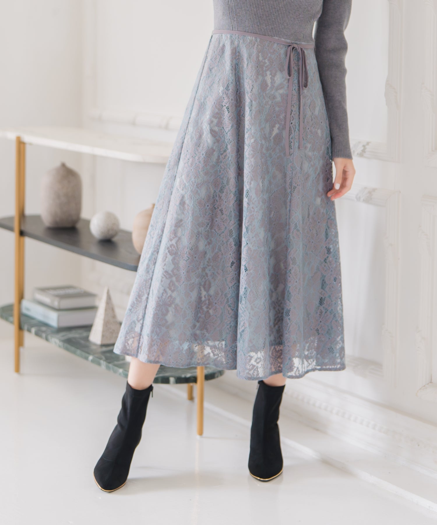 ラメレースニットドッキングワンピース/MM547405 – MISCH MASCH|31