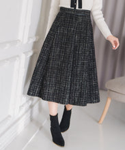 画像をギャラリービューアに読み込む, ツイードAラインスカート/MM547214
