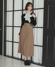画像をギャラリービューアに読み込む, ダブルベルトアシメプリーツスカート/TT547207
