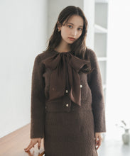 画像をギャラリービューアに読み込む, シャギーカーデ×ミニスカセットアップ/TT547411
