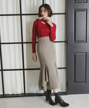 画像をギャラリービューアに読み込む, アシメカットリブニット/TT548310
