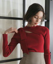 画像をギャラリービューアに読み込む, アシメカットリブニット/TT548310
