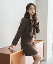 画像をギャラリービューアに読み込む, シャギーカーデ×ミニスカセットアップ/TT547411
