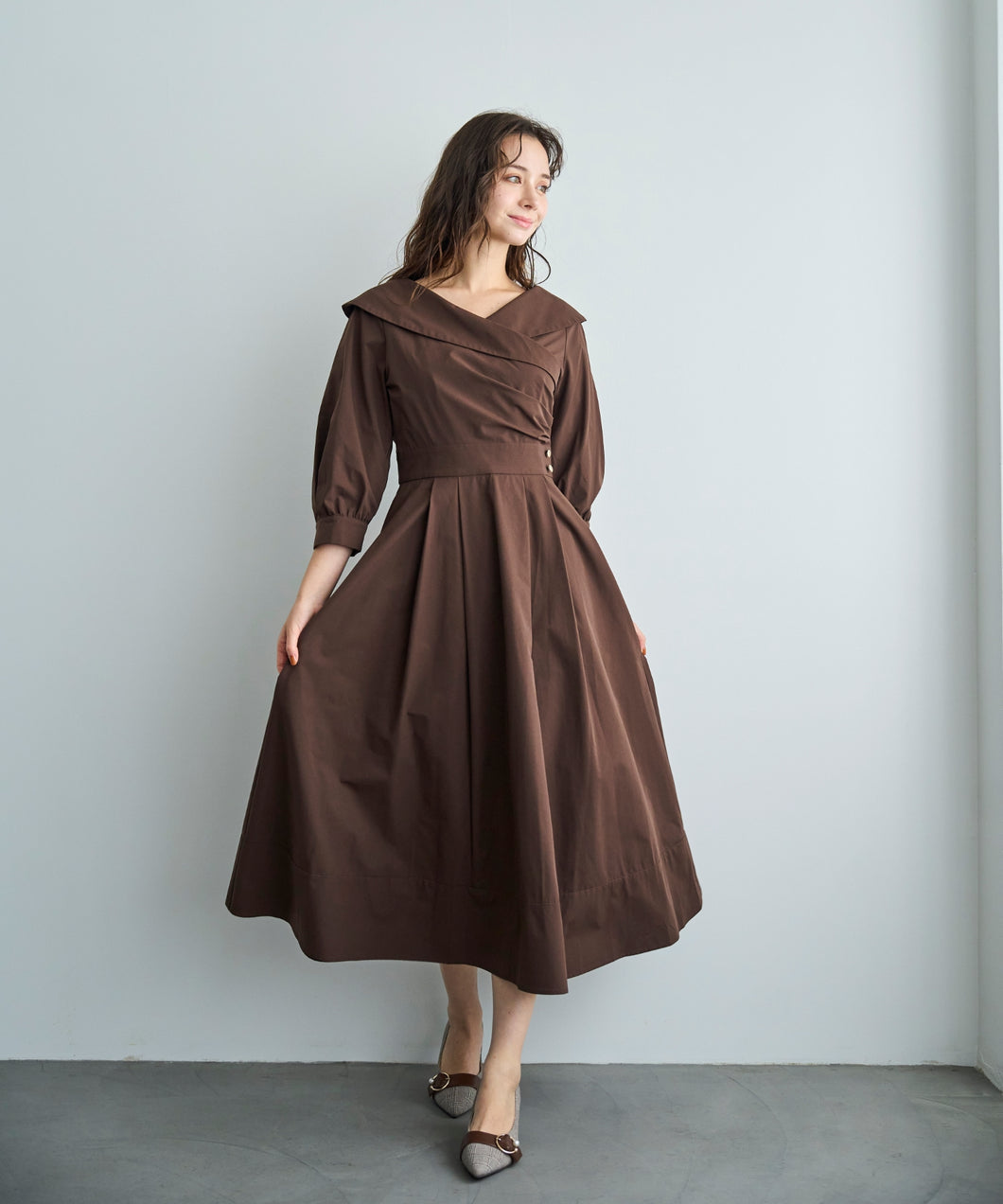 カシュクールワンピース/TT537405