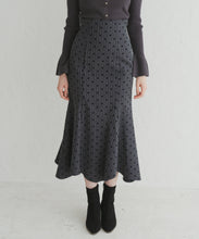 画像をギャラリービューアに読み込む, ストライプドットフロッキーマーメイドスカート/TT547214
