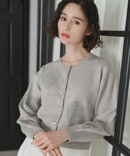 画像をギャラリービューアに読み込む, ハートシャギーカーディガン/TT548404
