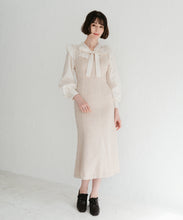 画像をギャラリービューアに読み込む, ボウタイツイードドッキンクグワンピース/TT547408
