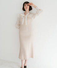 画像をギャラリービューアに読み込む, ボウタイツイードドッキンクグワンピース/TT547408
