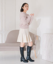 画像をギャラリービューアに読み込む, フワモコオフショルニット/MM548317
