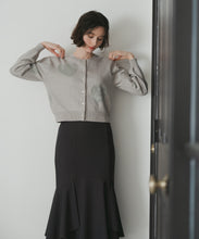 画像をギャラリービューアに読み込む, ハートシャギーカーディガン/TT548404
