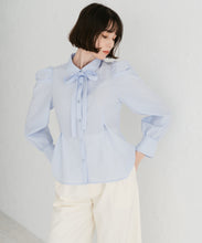 画像をギャラリービューアに読み込む, 襟付きボウタイシャツブラウス/TT548102
