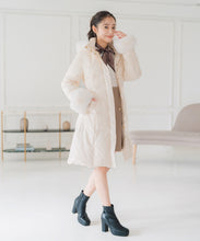 画像をギャラリービューアに読み込む, スタンドネックフードロングダウン/MM548602
