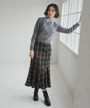 画像をギャラリービューアに読み込む, 襟付きポケットカーディガン/TT548401
