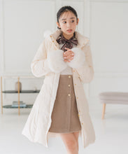 画像をギャラリービューアに読み込む, スタンドネックフードロングダウン/MM548602
