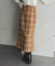 画像をギャラリービューアに読み込む, チェック柄ストレートスカート/TT547210
