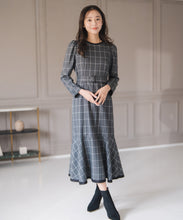 画像をギャラリービューアに読み込む, ウィンドペンチェックワンピース /MM547417
