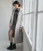 画像をギャラリービューアに読み込む, スタンドカラーロングコート/TT548605
