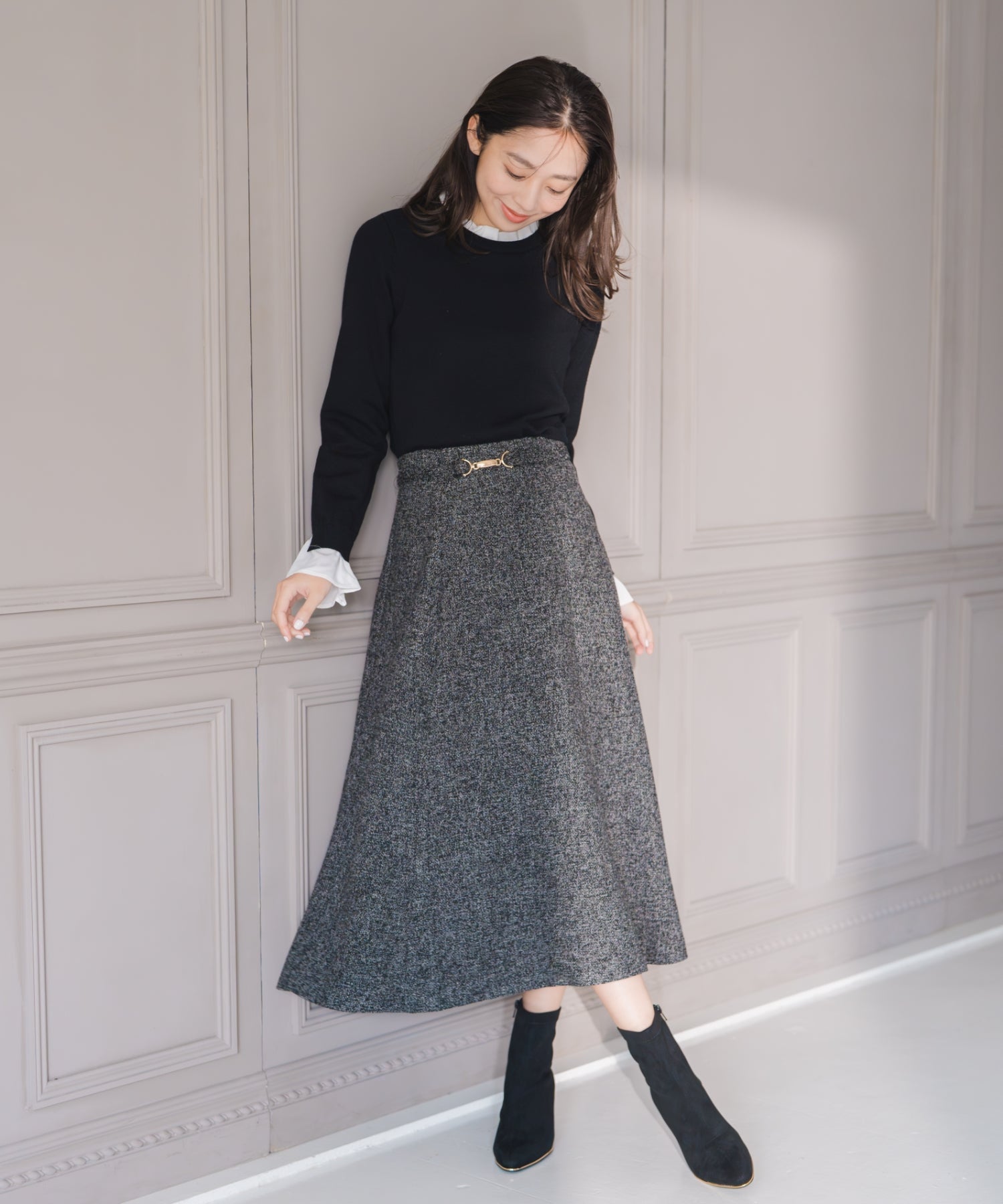 ビット付きベルトフレアスカート/MM547223 – MISCH MASCH|31 Sons de mode