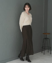 画像をギャラリービューアに読み込む, ストライプドットフロッキーマーメイドスカート/TT547214
